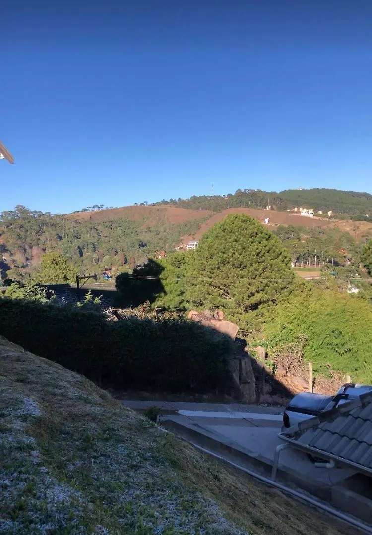 公寓 Campos do JordãoCasa Aconchegante Na Montanha公寓 巴西